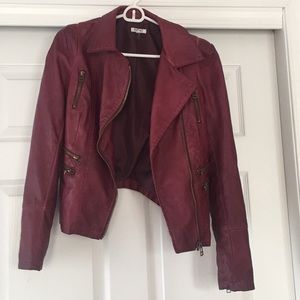 Pleather jacket